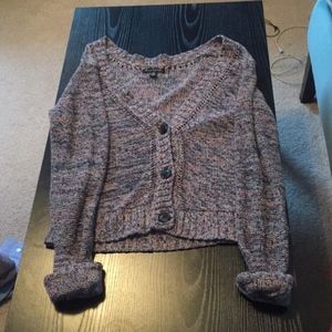 American Eagle Multicolored Cardigan